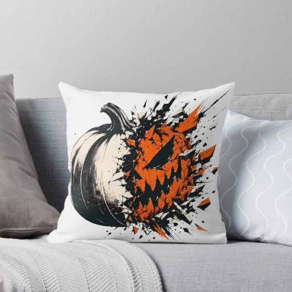 Item preview, Shattered Exploding Jack Lantern Spooky Halloween Concept designed and sold by chattsuede.