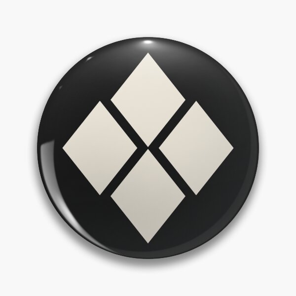 Item preview, Takeda Clan Crest, Yotsu Bishi Kamon designed and sold by NihonKamonScape.