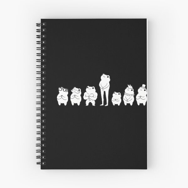 Item preview, Cute Minimalist Frog Squad Line Art Illustration designed and sold by Acrylic & Thoughts.