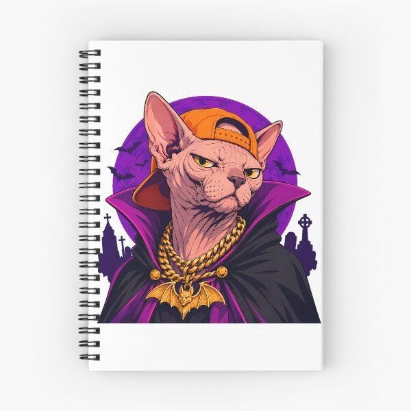 Item preview, Streetwear Vampire Sphynx Cat Gothic Halloween Mascot designed and sold by chattsuede.