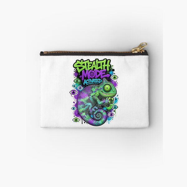 Item preview, Stealth Mode Activated Chameleon Gamer Sticker | Graffiti Gaming Animal Art designed and sold by Panom Suavichien.