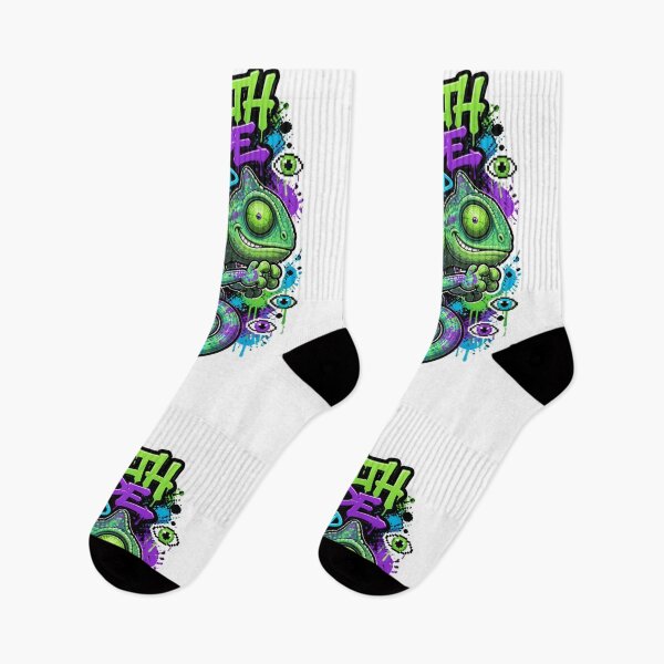 Item preview, Stealth Mode Activated Chameleon Gamer Sticker | Graffiti Gaming Animal Art designed and sold by Panom Suavichien.