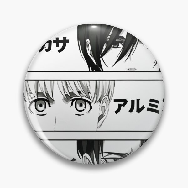 Item preview, Attack on Titan Eyes Eren Mikasa Armin Levi designed and sold by Sharksito.