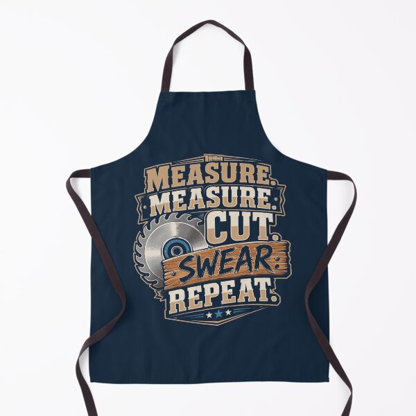 Item preview, Measure Measure Cut Swear Repeat designed and sold by LYNCH-CADSN.