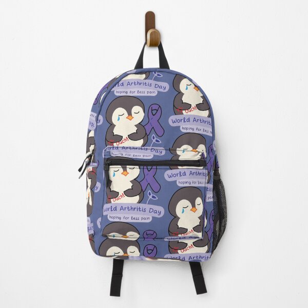 Artikelvorschau, Welttag der Arthritis – Bewusstsein für niedlichen Kawaii-Pinguin entworfen und verkauft von fluffyfamcraft.