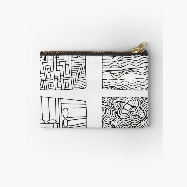 Item preview, Minimalist Abstract Line Art Pattern designed and sold by LuxuryApparels.