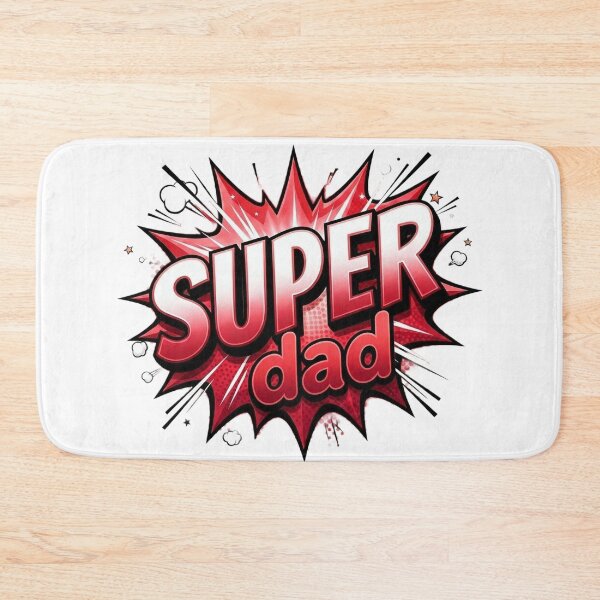 Item preview, Super Dad Comic Pop Art Superhero Father's Day designed and sold by Nela-&-Lena.