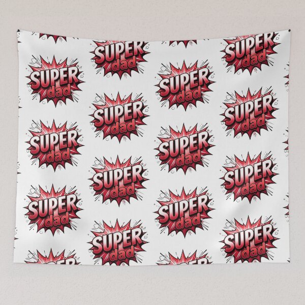 Item preview, Super Dad Comic Pop Art Superhero Father's Day designed and sold by Nela-&-Lena.