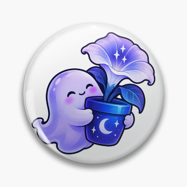 Item preview, Moonflower Pot Ghost designed and sold by The-Art-of-D.