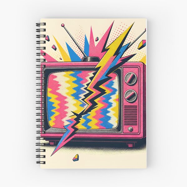 Item preview, Retro TV Static Pop Culture Icon designed and sold by Glitchart66.