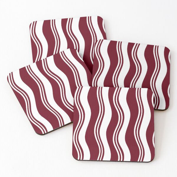 Item preview, MAROON RED AND WHITE designed and sold by poshlaneshop.