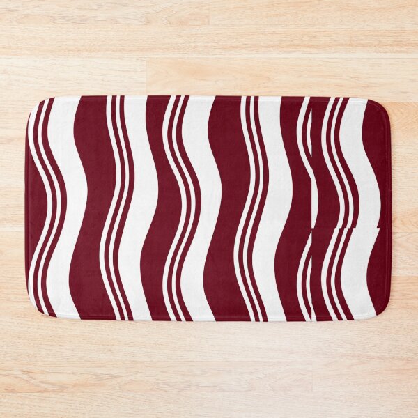 Item preview, MAROON RED AND WHITE designed and sold by poshlaneshop.