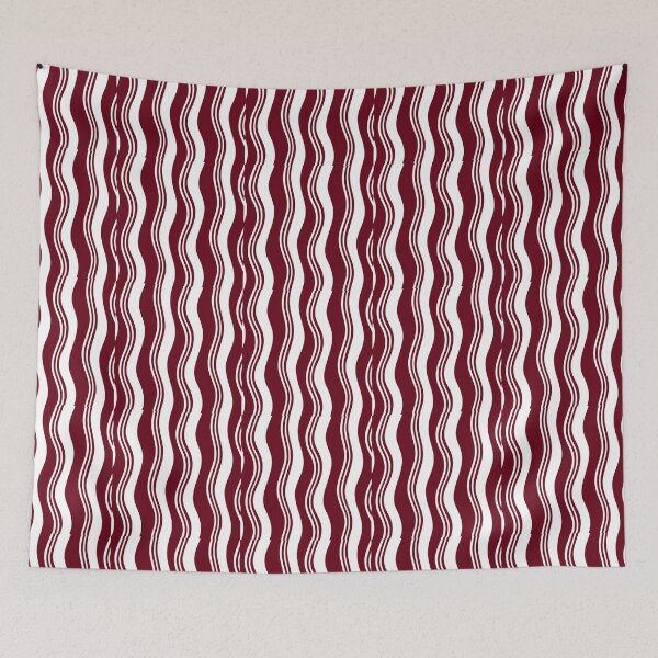 Item preview, MAROON RED AND WHITE designed and sold by poshlaneshop.