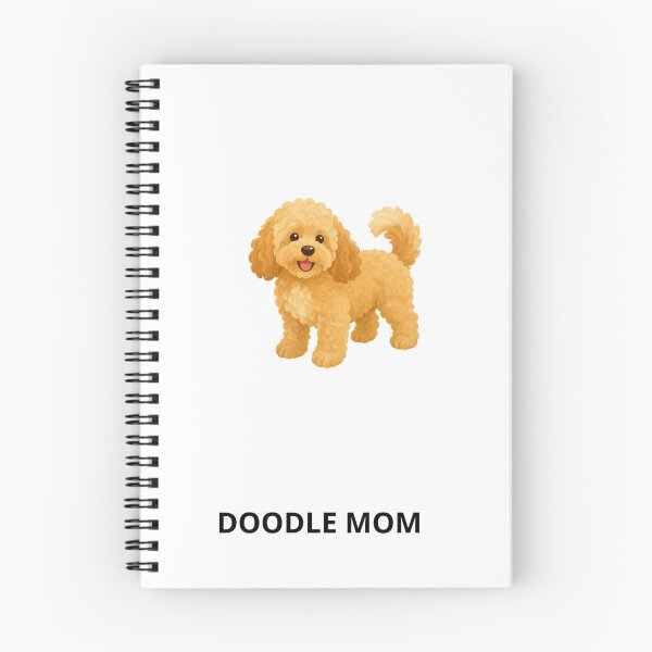 Item preview, Cute Doodle Mom Fluffy Goldendoodle Puppy Dog Design designed and sold by Jani045.
