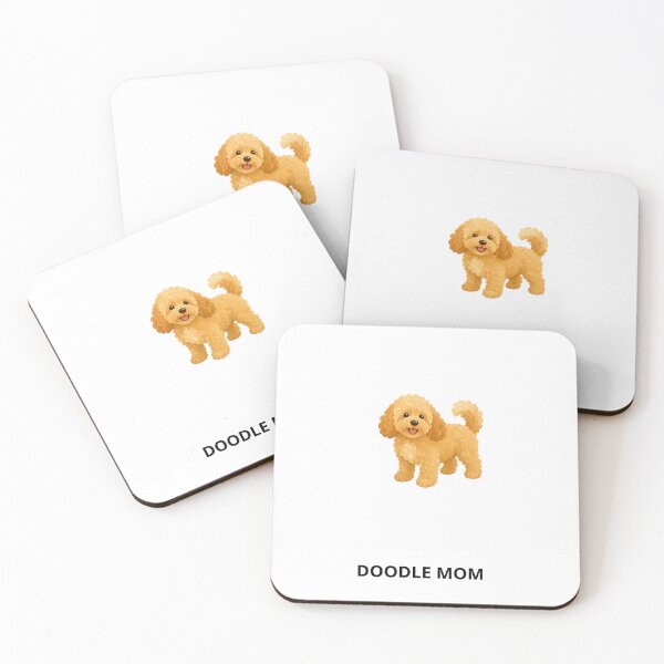 Item preview, Cute Doodle Mom Fluffy Goldendoodle Puppy Dog Design designed and sold by Jani045.