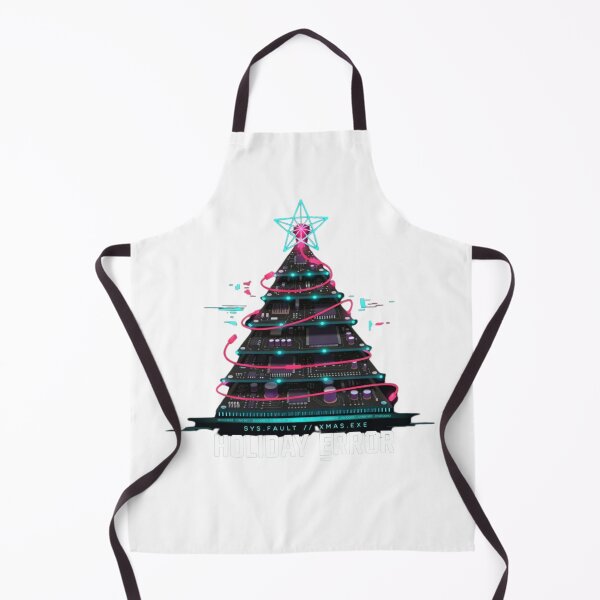 Item preview, Sci Fi Cyber Christmas Tree Holiday Error - Cyberpunk Apparel designed and sold by wyzin39.