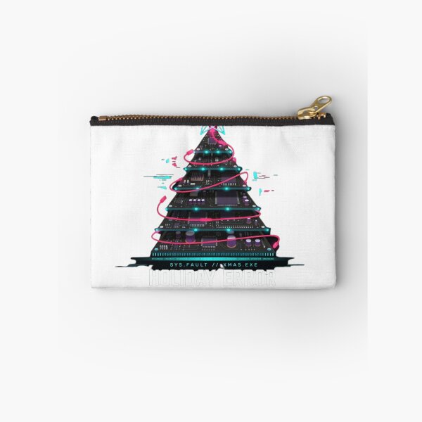 Item preview, Sci Fi Cyber Christmas Tree Holiday Error - Cyberpunk Apparel designed and sold by wyzin39.