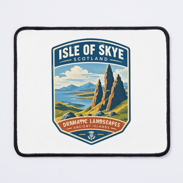 Item preview, Isle Of Skye Scotland Dramatic Landscapes Ancient Islands Travel Souvenir Island Explorer designed and sold by Star3NowForMe.