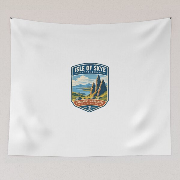 Item preview, Isle Of Skye Scotland Dramatic Landscapes Ancient Islands Travel Souvenir Island Explorer designed and sold by Star3NowForMe.