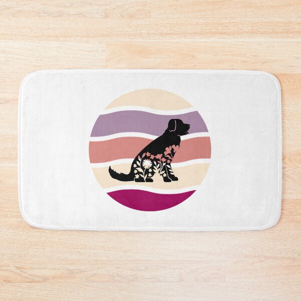 Item preview, Dog In A Circle Life Is Better With Dogs Rainbow Retro Cheugy Sunset Floral Dog designed and sold by Jayne-eSiovbt.