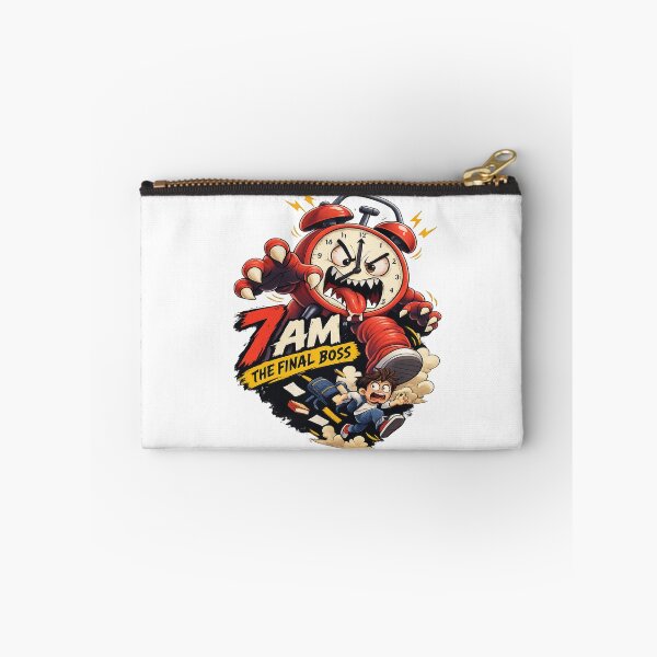 Item preview, 7 AM The Final Boss – Angry Alarm Clock Funny Morning Design designed and sold by 4U---Store.