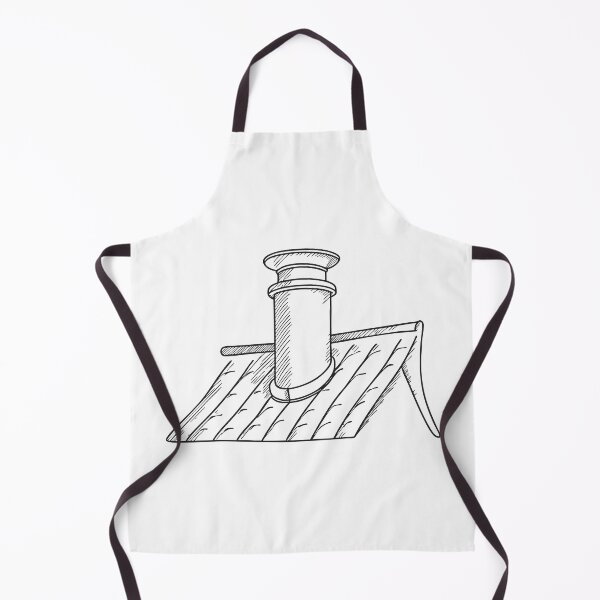 Aperçu de l'œuvre Illustration schématique d'une ventilation de toit émergeant de bardeaux soigneusement posés. créée et vendue par rasagamastore.