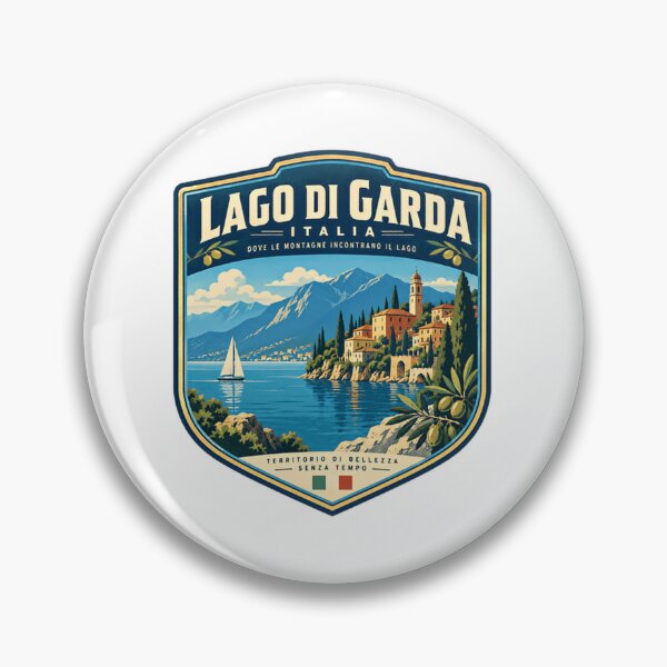 Item preview, Lago Di Garda Italia Travel Vacation Souvenir Landmark designed and sold by Star3NowForMe.