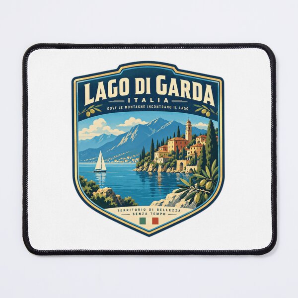 Item preview, Lago Di Garda Italia Travel Vacation Souvenir Landmark designed and sold by Star3NowForMe.