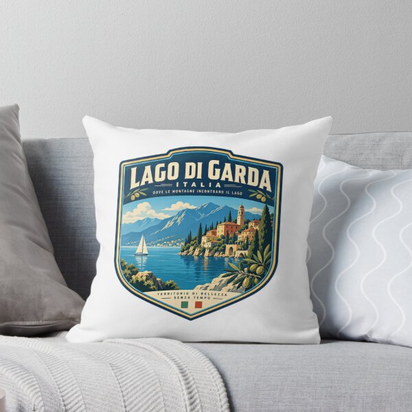 Item preview, Lago Di Garda Italia Travel Vacation Souvenir Landmark designed and sold by Star3NowForMe.