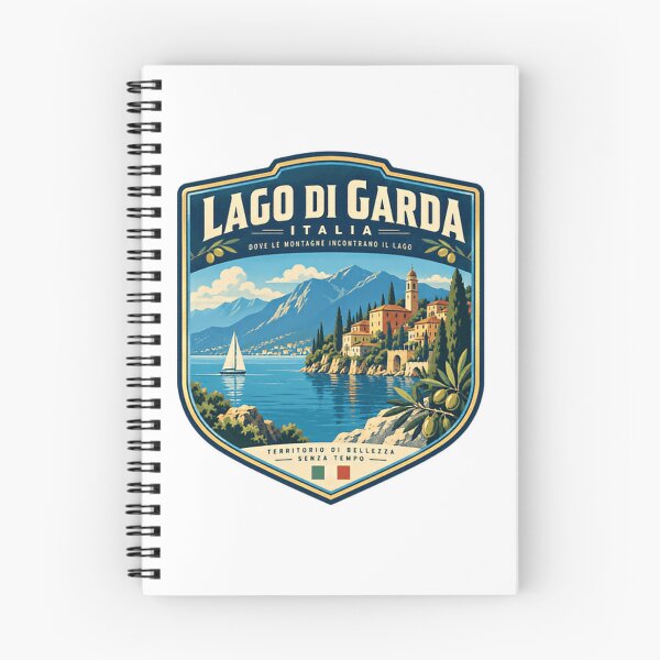 Item preview, Lago Di Garda Italia Travel Vacation Souvenir Landmark designed and sold by Star3NowForMe.