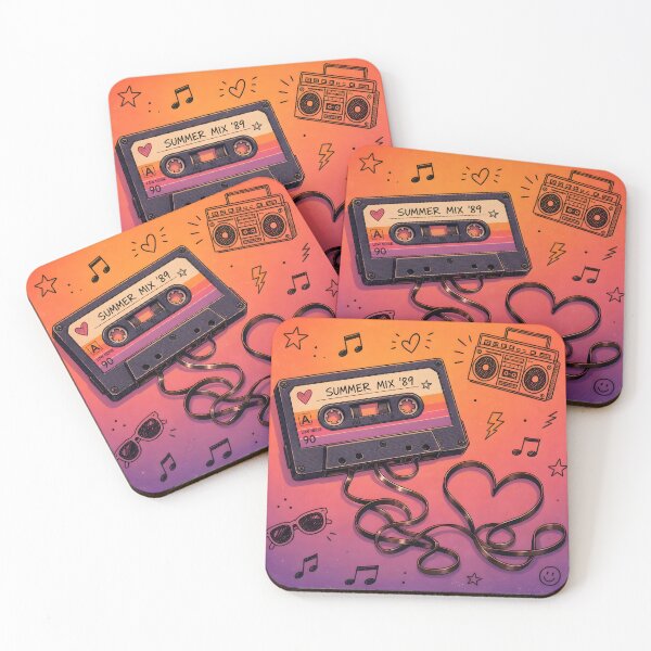 Item preview, Mixtape Memories Retro Cassette Pop Culture designed and sold by Glitchart66.