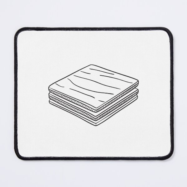 Item preview, doodle illustration of several wood veneer sheets stacked in a corner of a room designed and sold by rasagamastore.