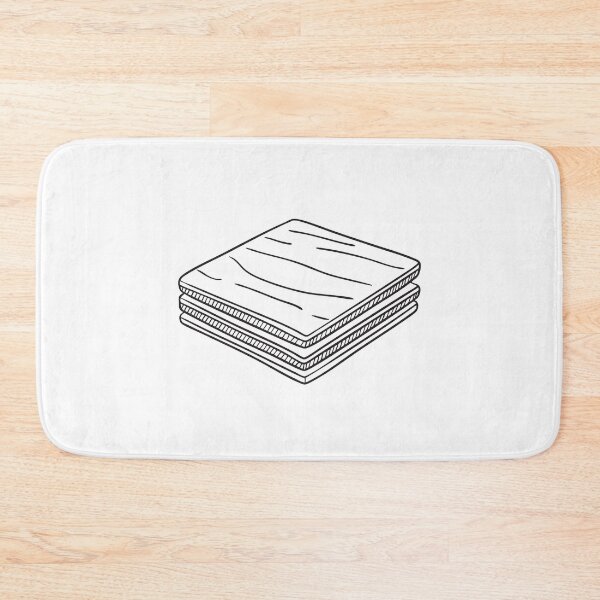 Item preview, doodle illustration of several wood veneer sheets stacked in a corner of a room designed and sold by rasagamastore.