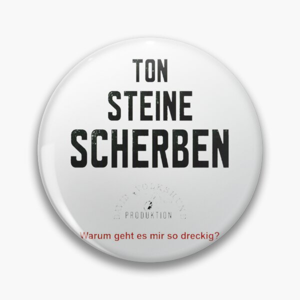 Item preview, TONS STEINES SCHERBENS German Band designed and sold by ramostrangdArt.