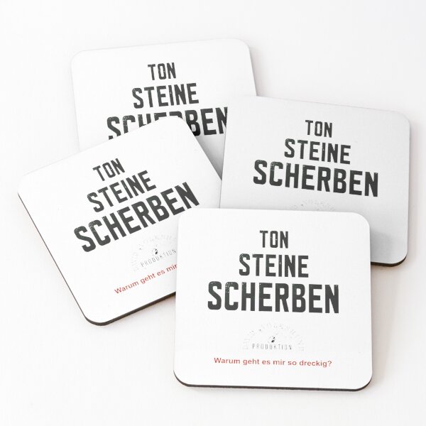 Item preview, TONS STEINES SCHERBENS German Band designed and sold by ramostrangdArt.