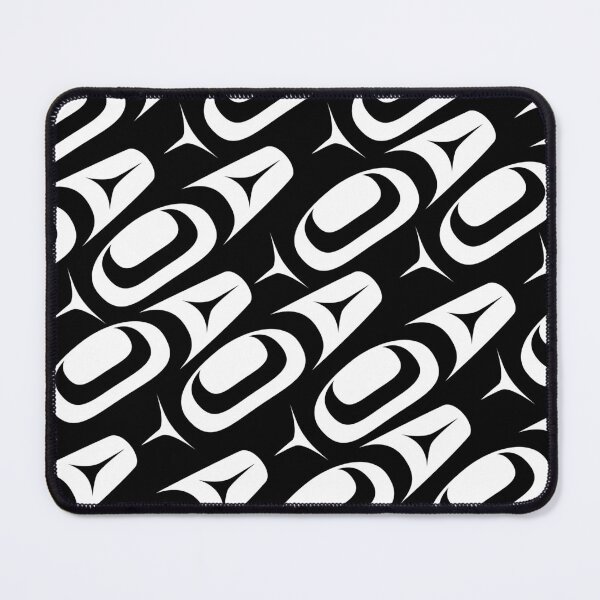 Item preview, Abstract Formline Shapes White and Black designed and sold by Lou-ann Neel.