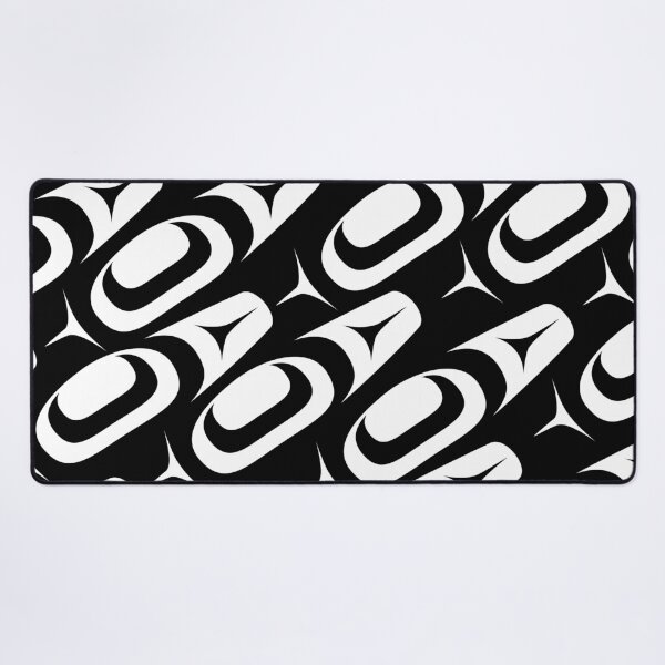 Item preview, Abstract Formline Shapes White and Black designed and sold by Lou-ann Neel.