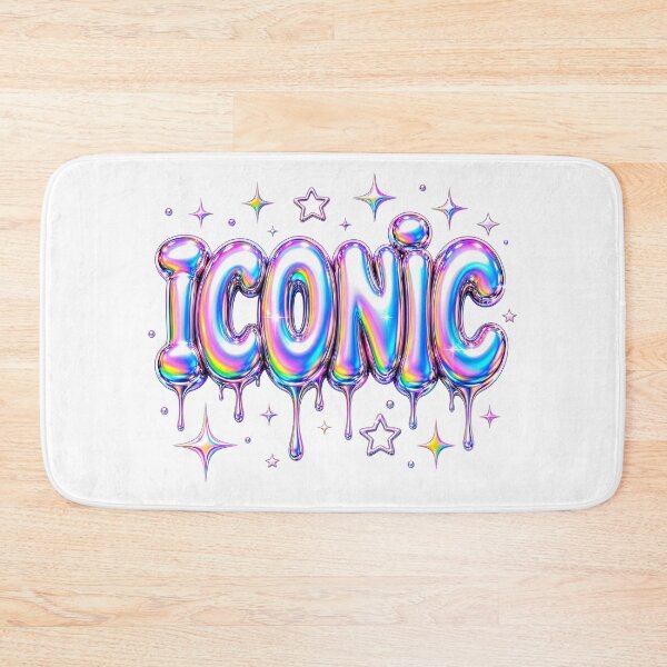 Item preview, Iconic Bubble Letter Y2K Pop Culture Typography designed and sold by Glitchart66.