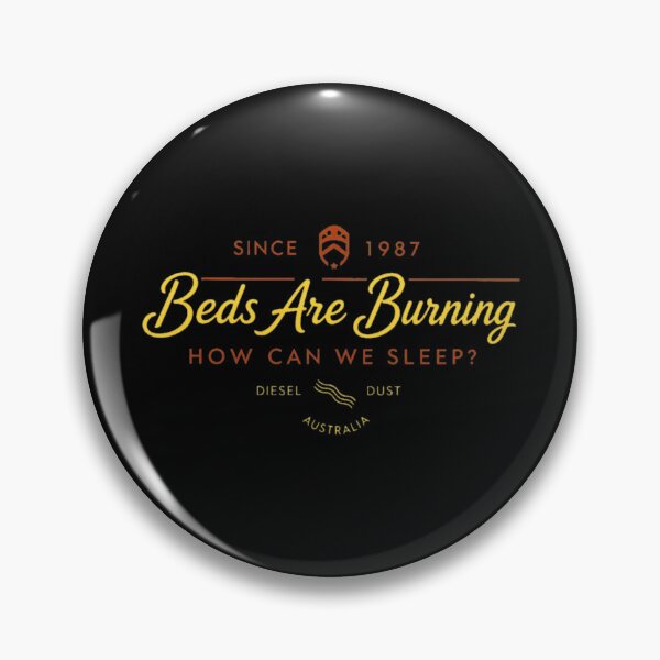 Item preview, Bedss Are Burnings Australia 1987 designed and sold by diaricesaltArt.