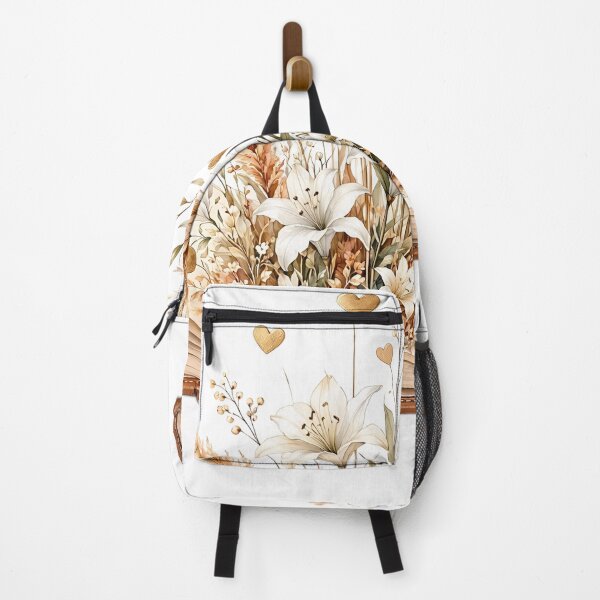 Item preview, Magical Open Book with White Lilies and Pampas Grass designed and sold by CraftyValley.