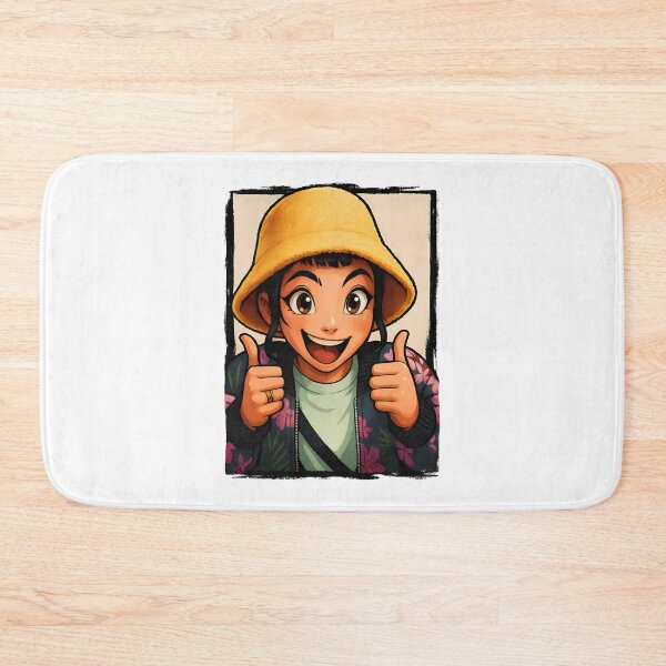 Item preview, Cute Zoey Thumbs Up Chibi Demon Hunter KPop Inspired Bucket Hat Design designed and sold by Alpesh Jogia.