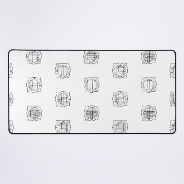 Item preview, doodle illustration showing a vent grill detached from its wall opening designed and sold by rasagamastore.