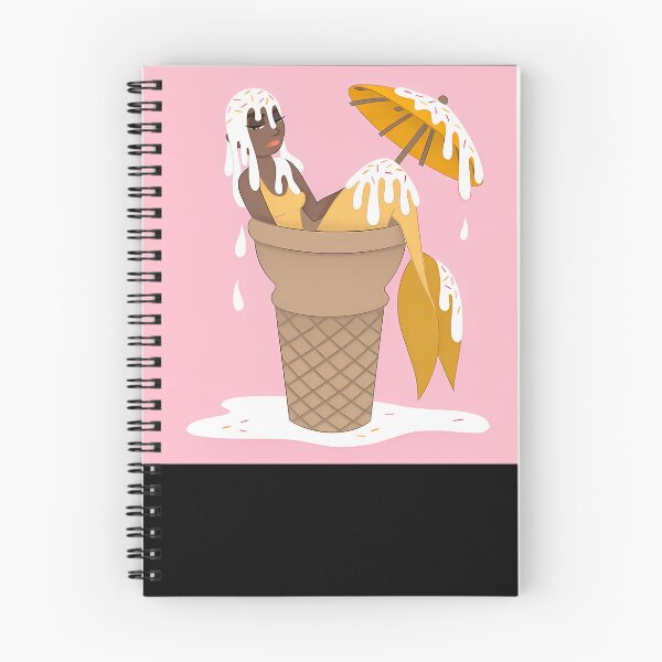 Item preview, Ice Cream Mermaid designed and sold by RetroVibeArty.