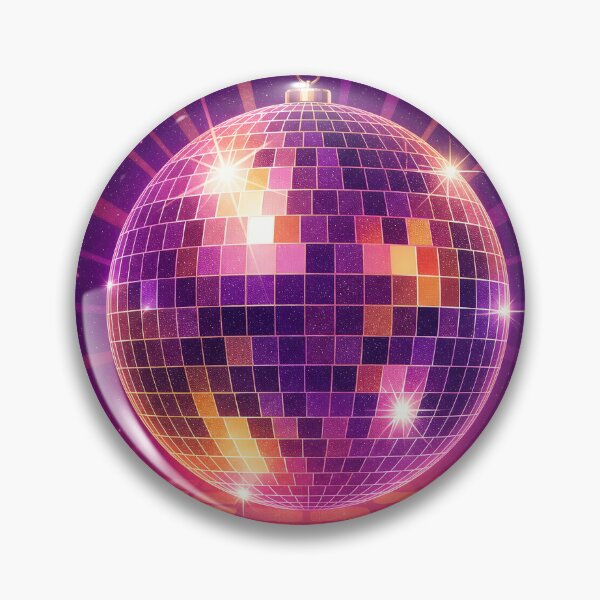 Item preview, Retro Disco Ball Groove Culture designed and sold by Glitchart66.