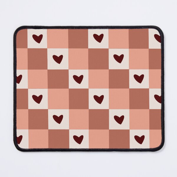 Item preview, Pink Heart Checkerboard Pattern designed and sold by ZenithDrip.