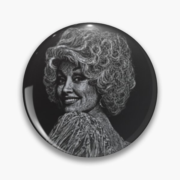 Item preview, Dolly Parton Scribble Art Portrait Illustration designed and sold by Lillypunk02.