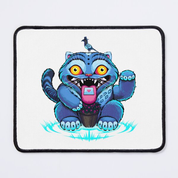 Item preview, Blue Derpy Money Tiger Cute Cartoon Animal with Cash Illustration designed and sold by Alpesh Jogia.