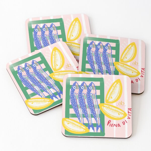 Item preview, Sardines and lemons designed and sold by Adriana Bracho.