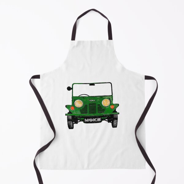 Item preview, Classic Vintage Mini Moke Pop Art Dark Army Green designed and sold by uaidatherne.