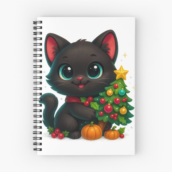 Item preview, Christmas Tree Cat | Cozy Christmas Cat designed and sold by PrintCreations9.